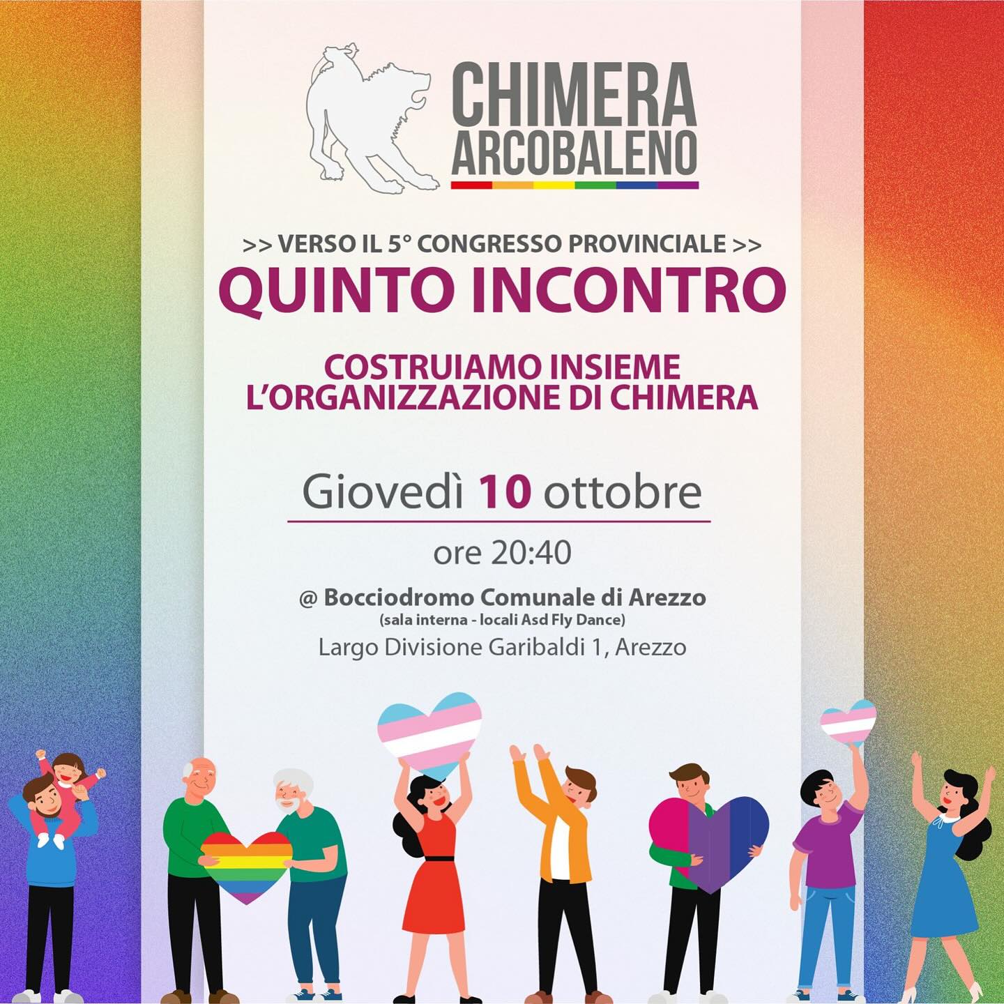 Riunione pre-congressuale: Giovedì 10 ottobre